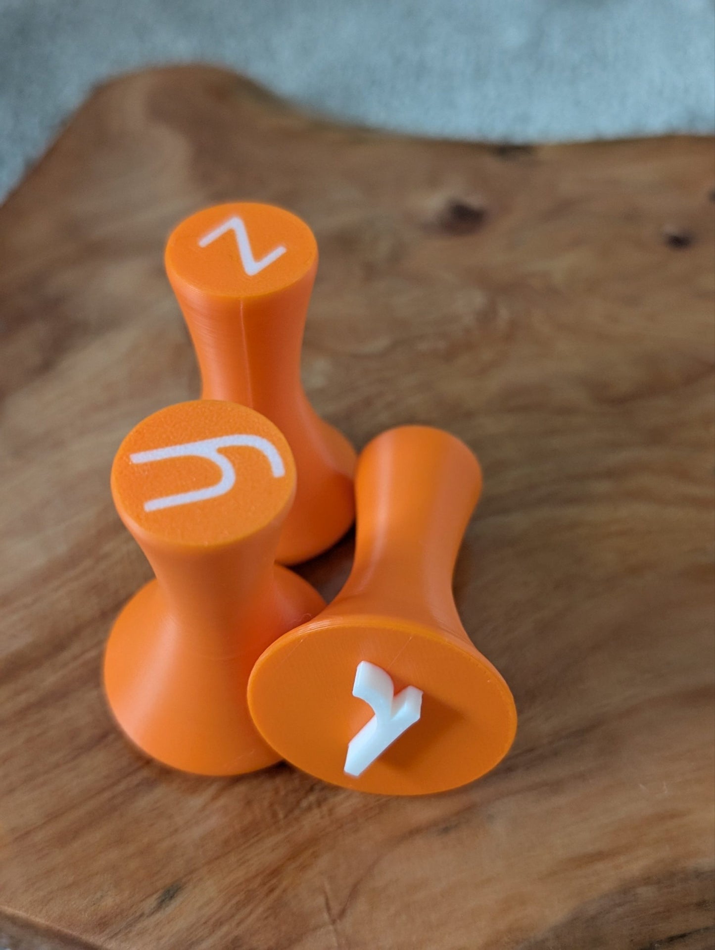 Letter Play Dough Stamps - A to Z - Orange image