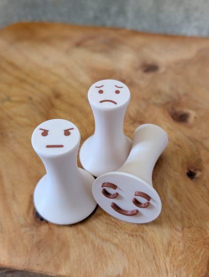 Emotions Play Dough Stamps - Beige image