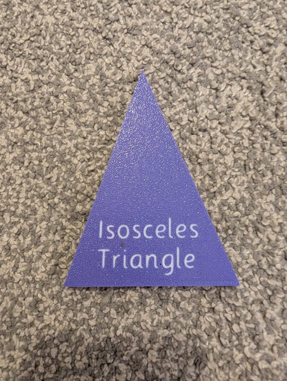 Shapes with names - Purple image