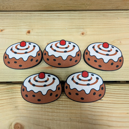 Nursery rhyme counters - 5 Current Buns image