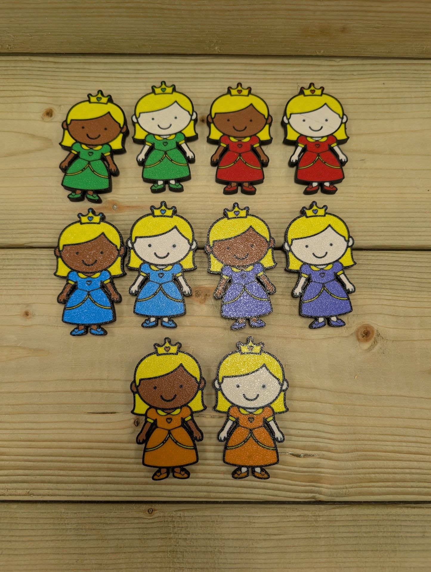Ten Little Character Tokens