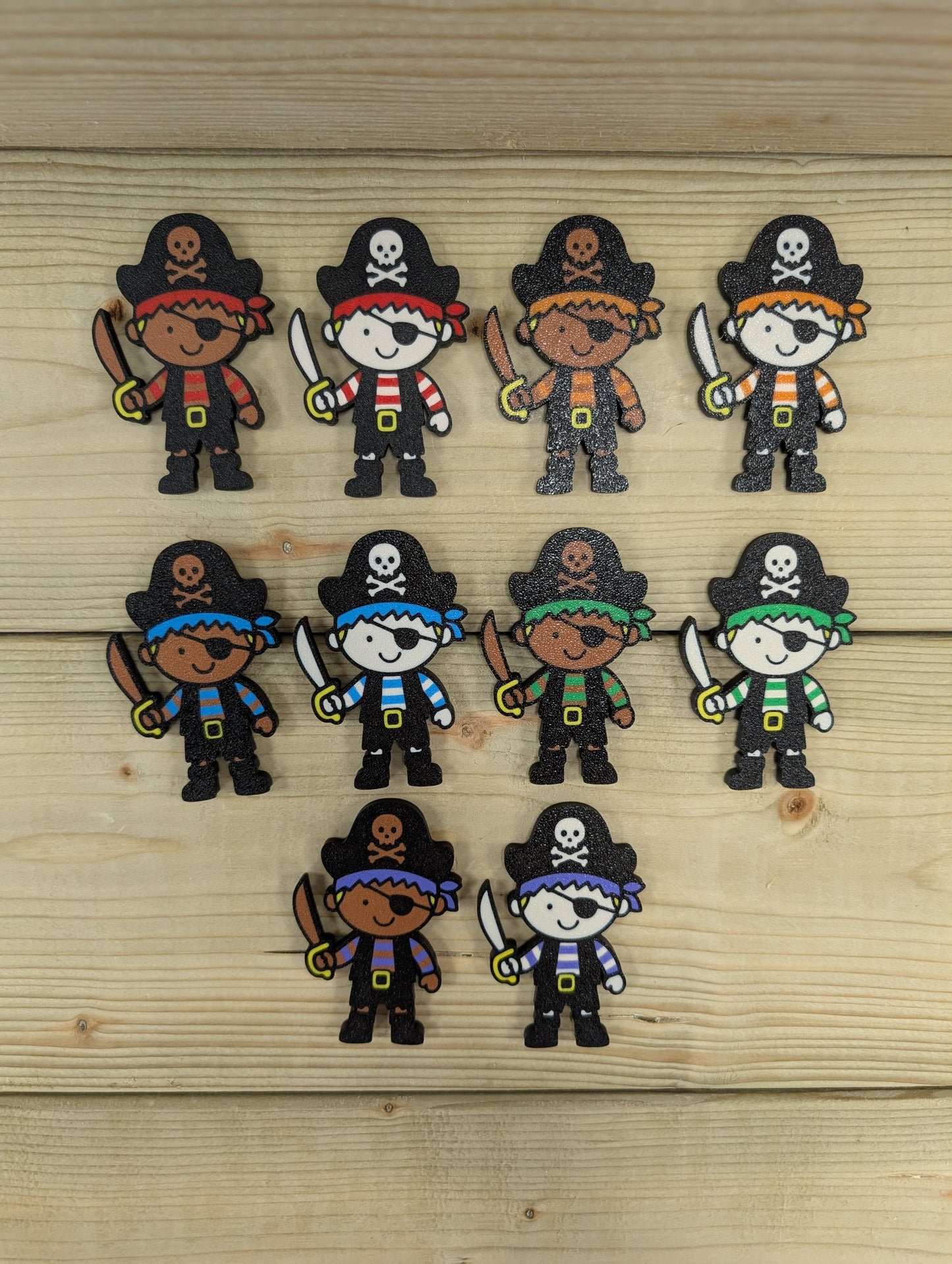 Ten Little Character Tokens