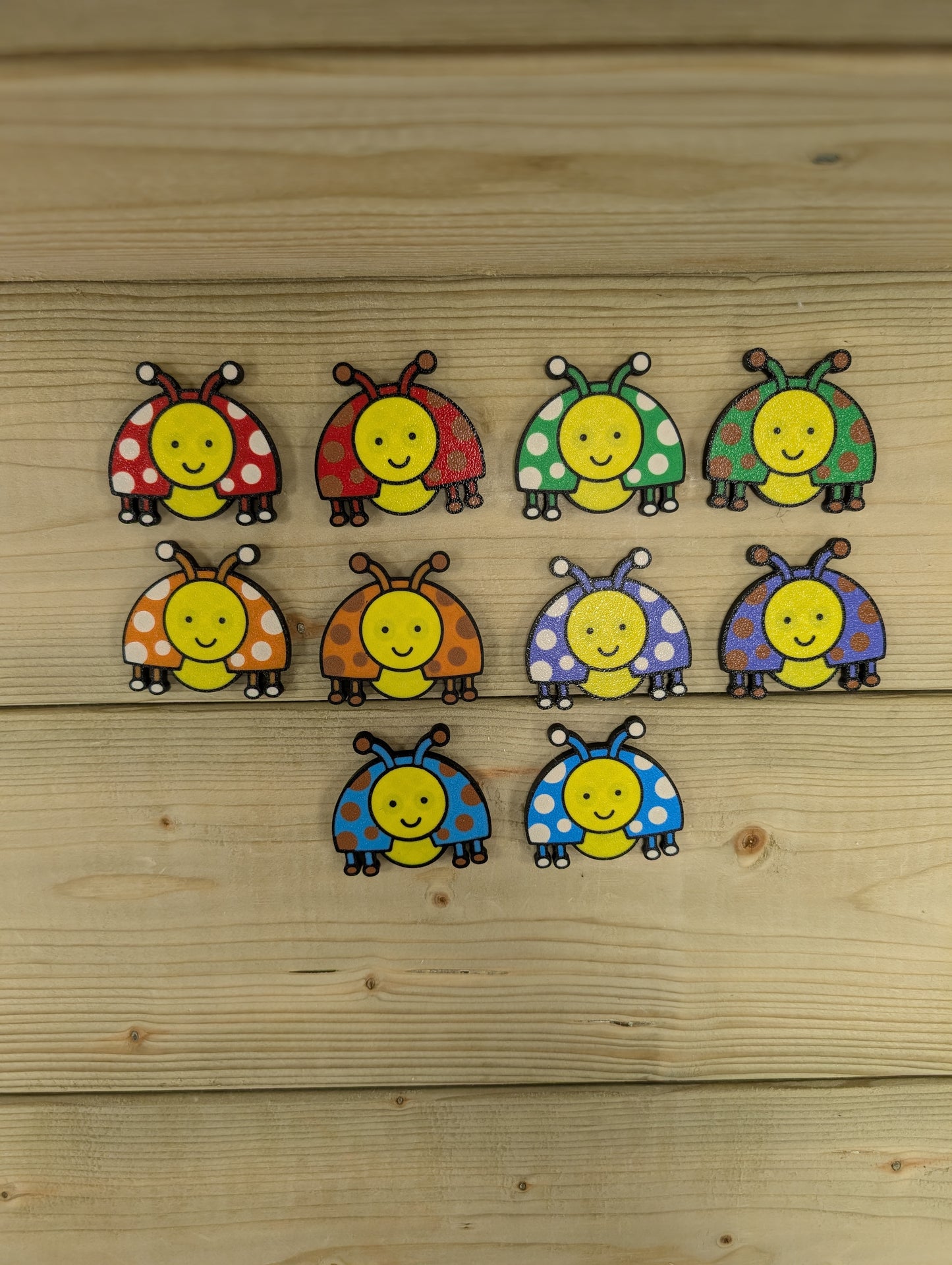 Ten Little Character Tokens