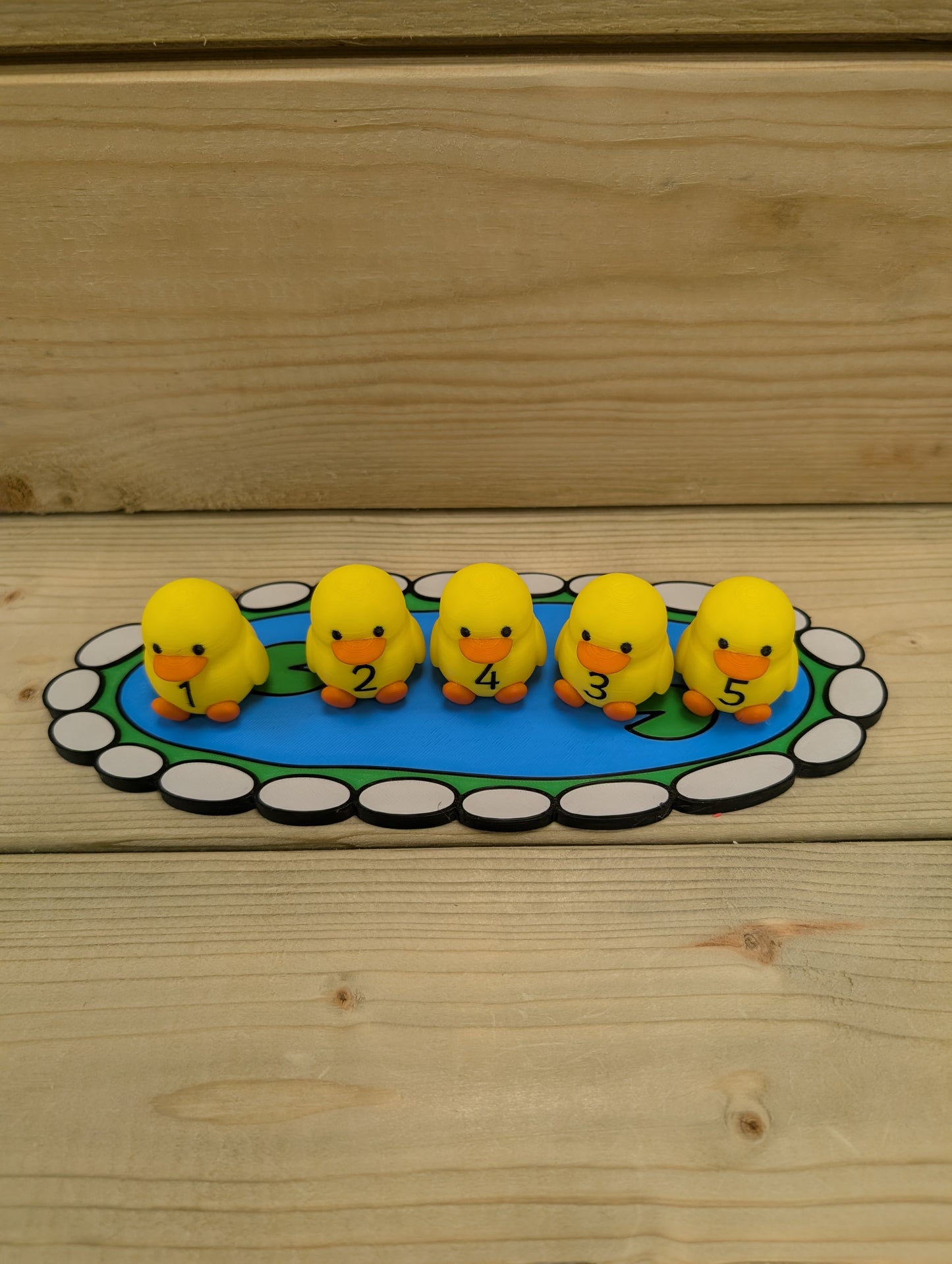Ducks 1 to 5