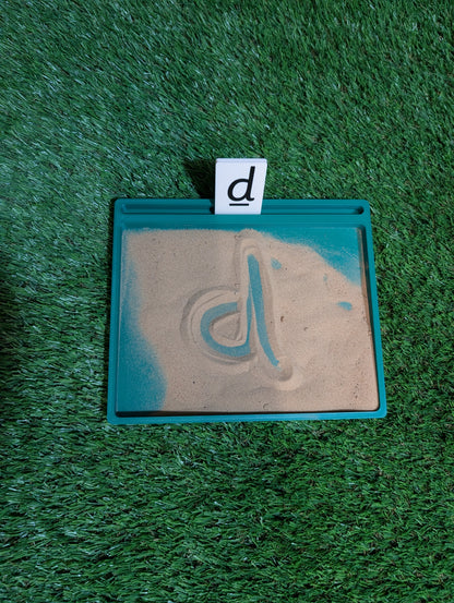 Sand Writing Tray – A to Z Letter Set