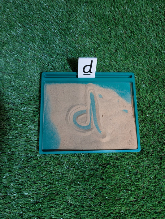 Sand Writing Tray – A to Z Letter Set