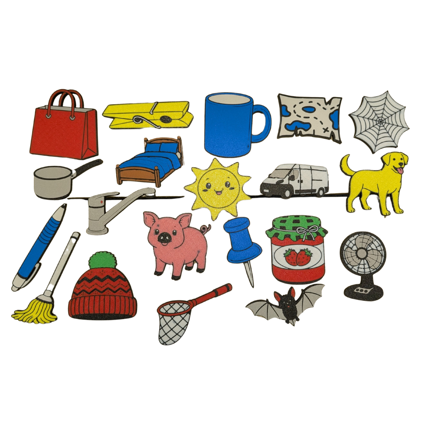 Phonics Picture Tokens