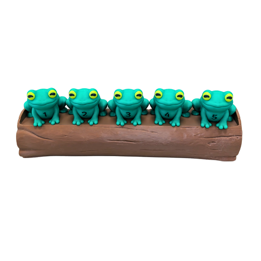 Speckled frogs 1 to 5