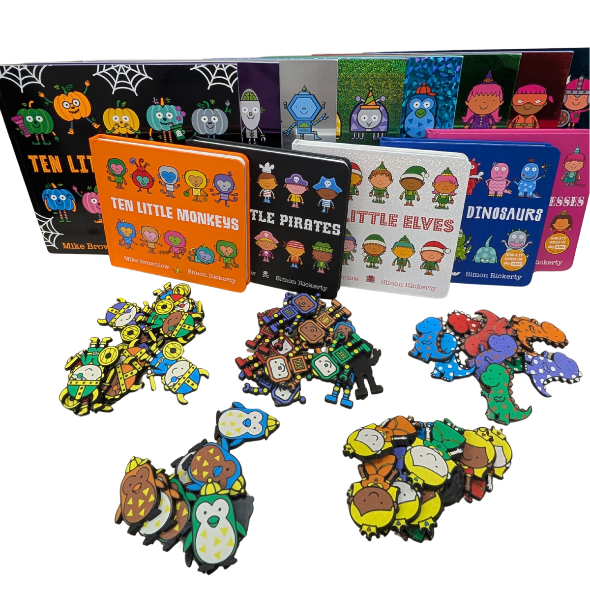 Ten Little Character Tokens