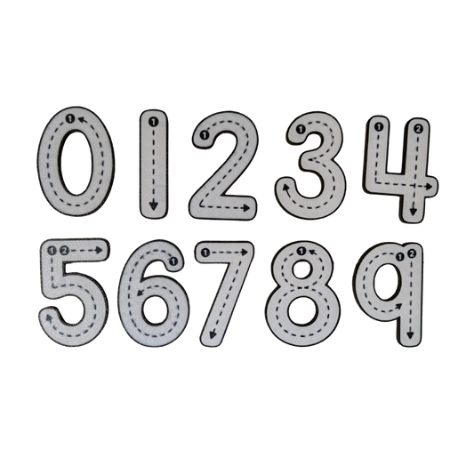 Number Formation Tracing Tokens – 0–9