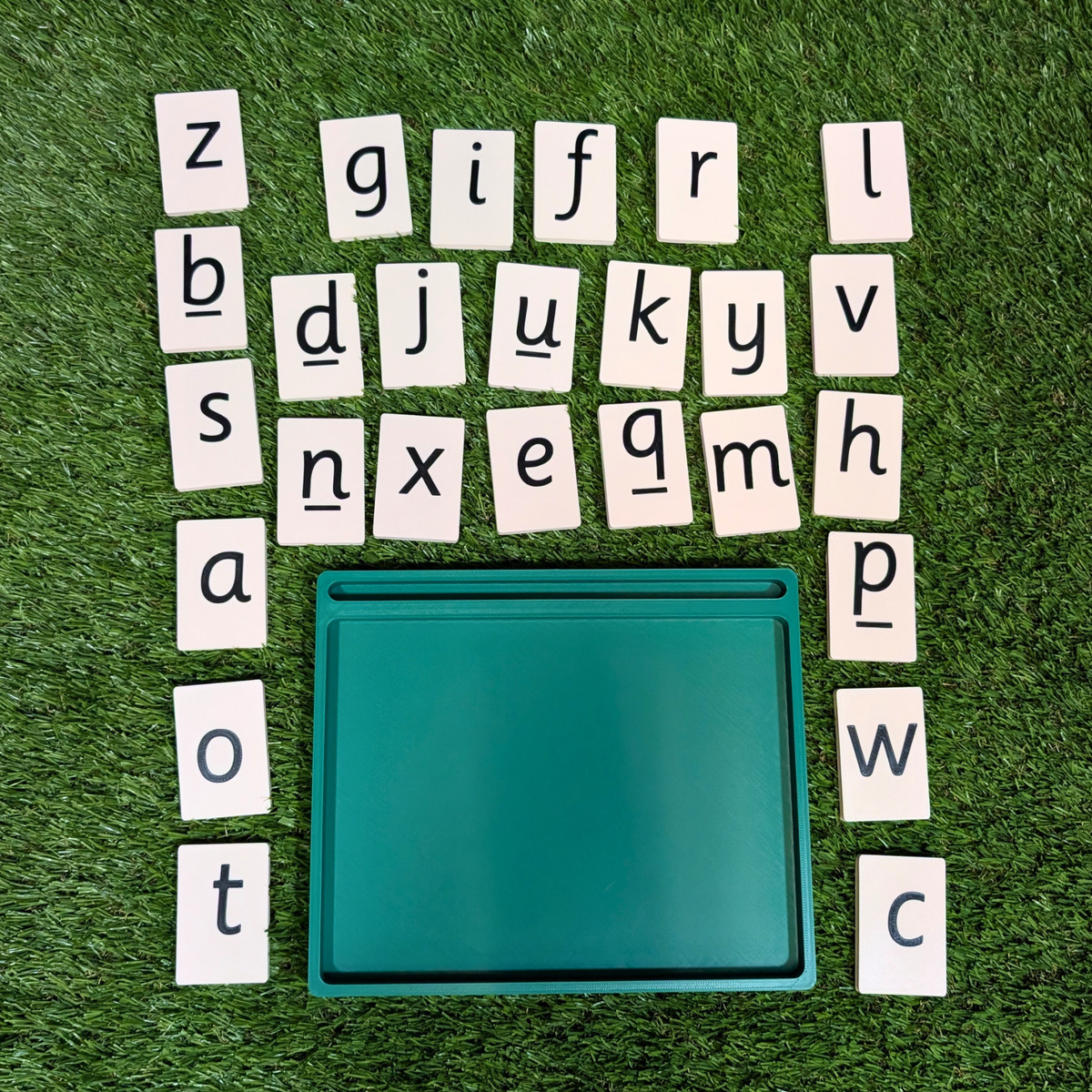 Sand Writing Tray – A to Z Letter Set