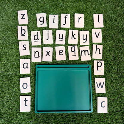 Sand Writing Tray – A to Z Letter Set