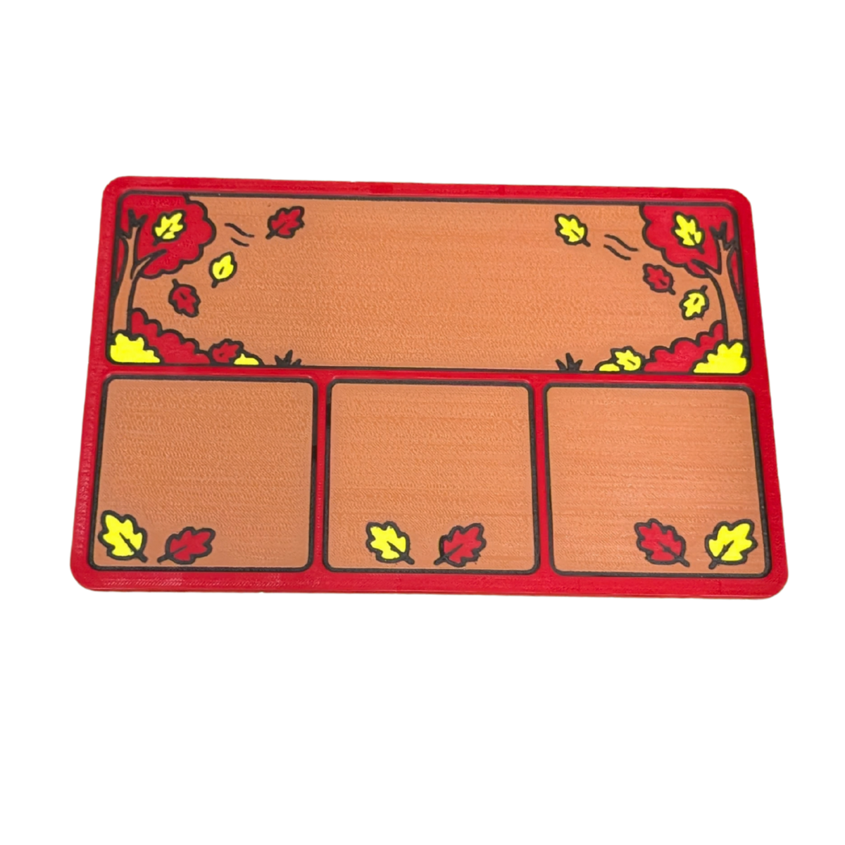 Autumn-Themed CVC Tray
