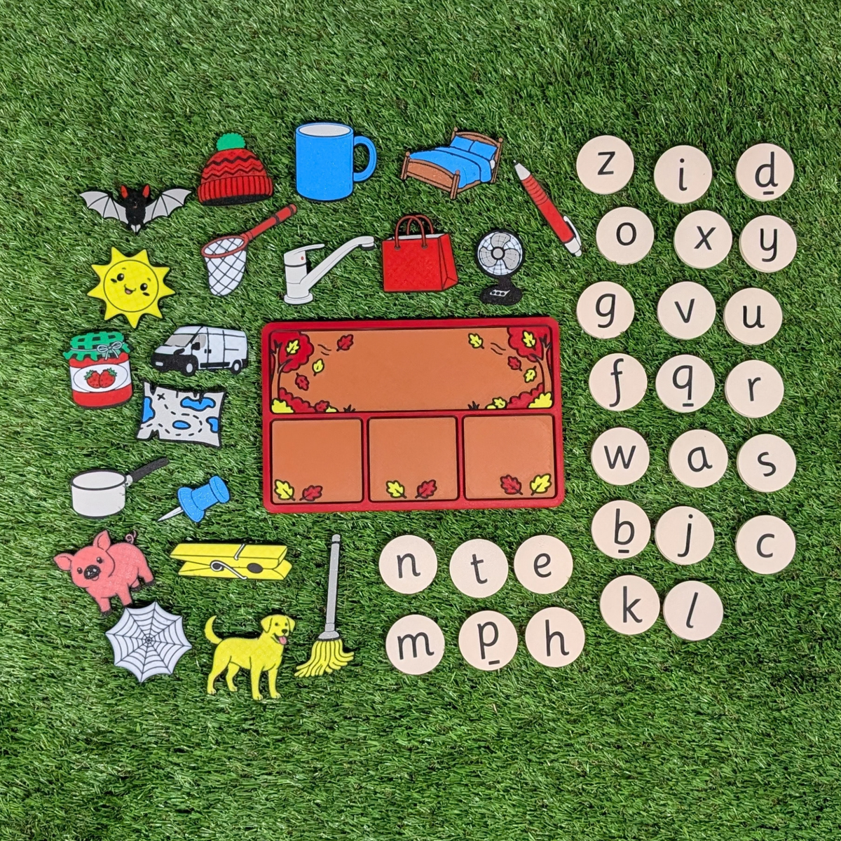 Autumn-Themed CVC Tray