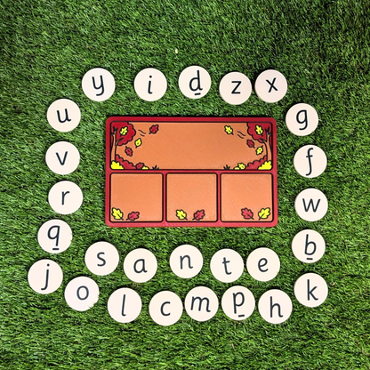 Autumn-Themed CVC Tray