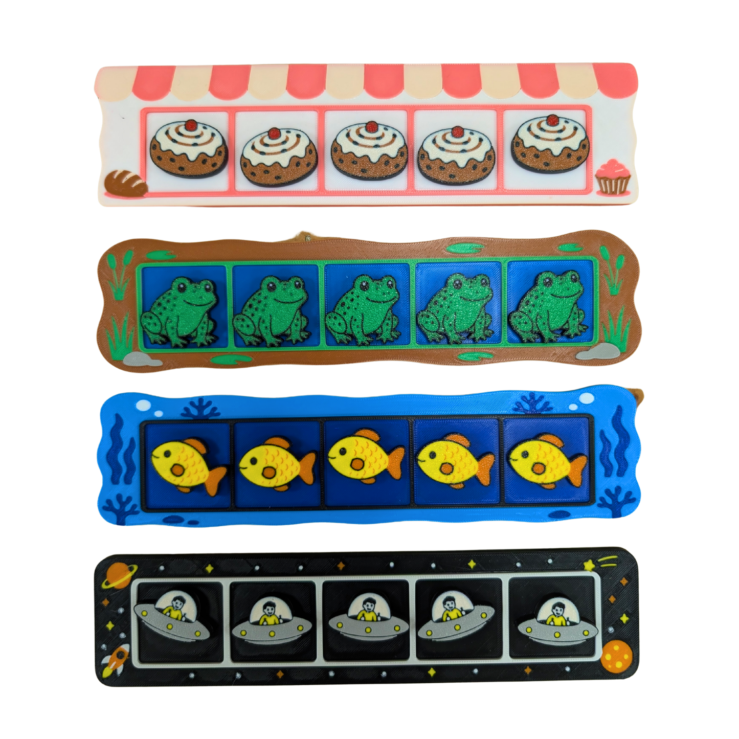 Five Frame (Nursery Rhymes Themed)