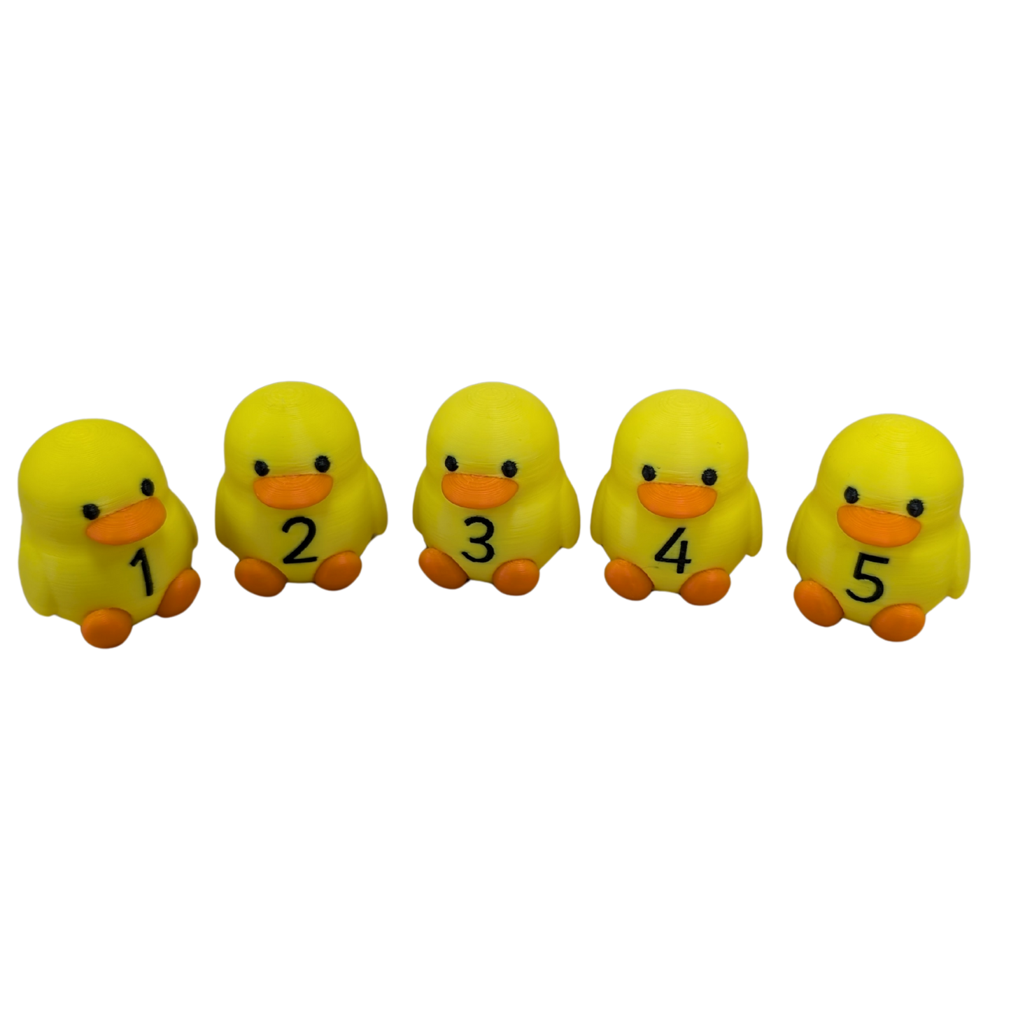 Ducks 1 to 5