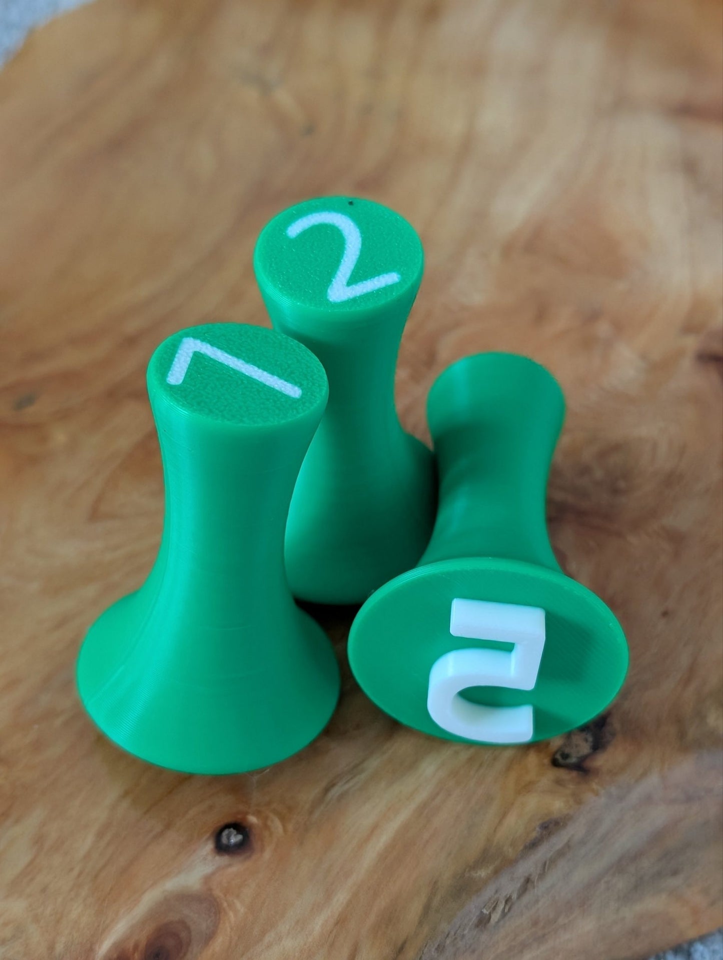 Number Play Dough Stamps - 0 to 9 - Green image