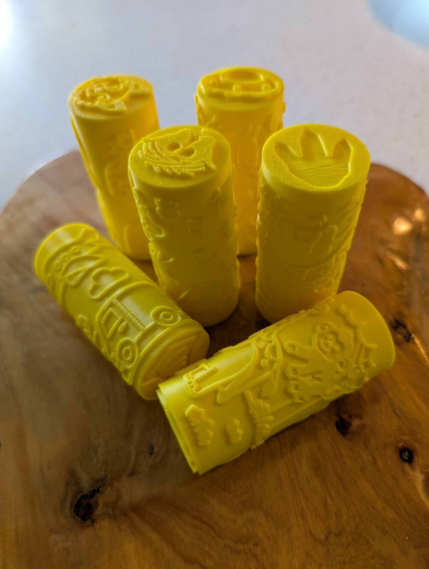 Play Dough Rollers - Yellow image