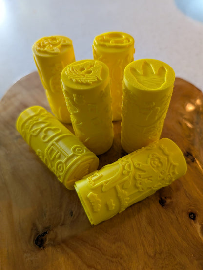 Play Dough Rollers - Yellow image