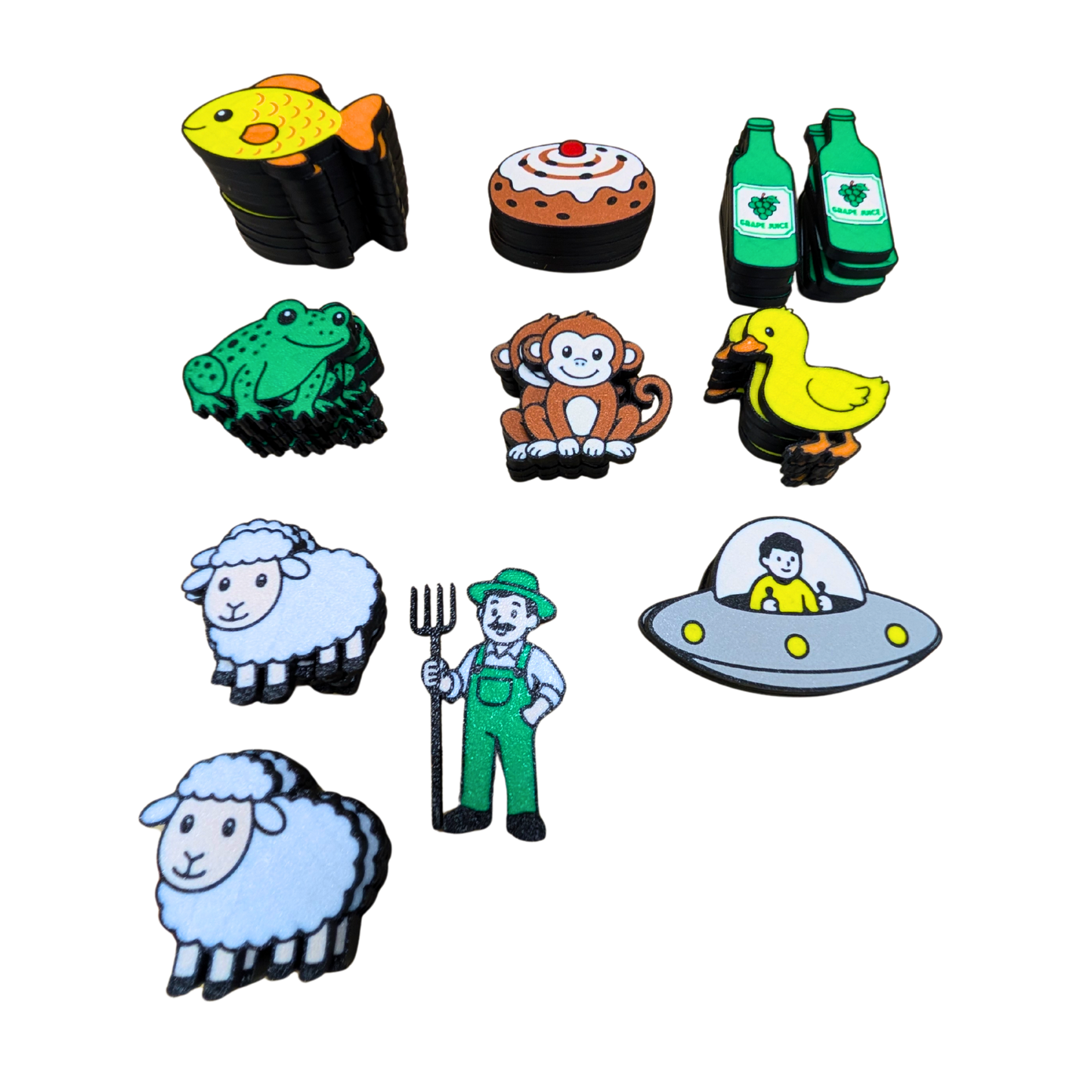 Nursery rhyme counters - Complete Package image
