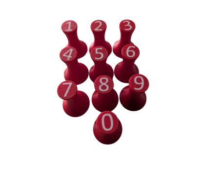 Number Play Dough Stamps - 0 to 9 image 0
