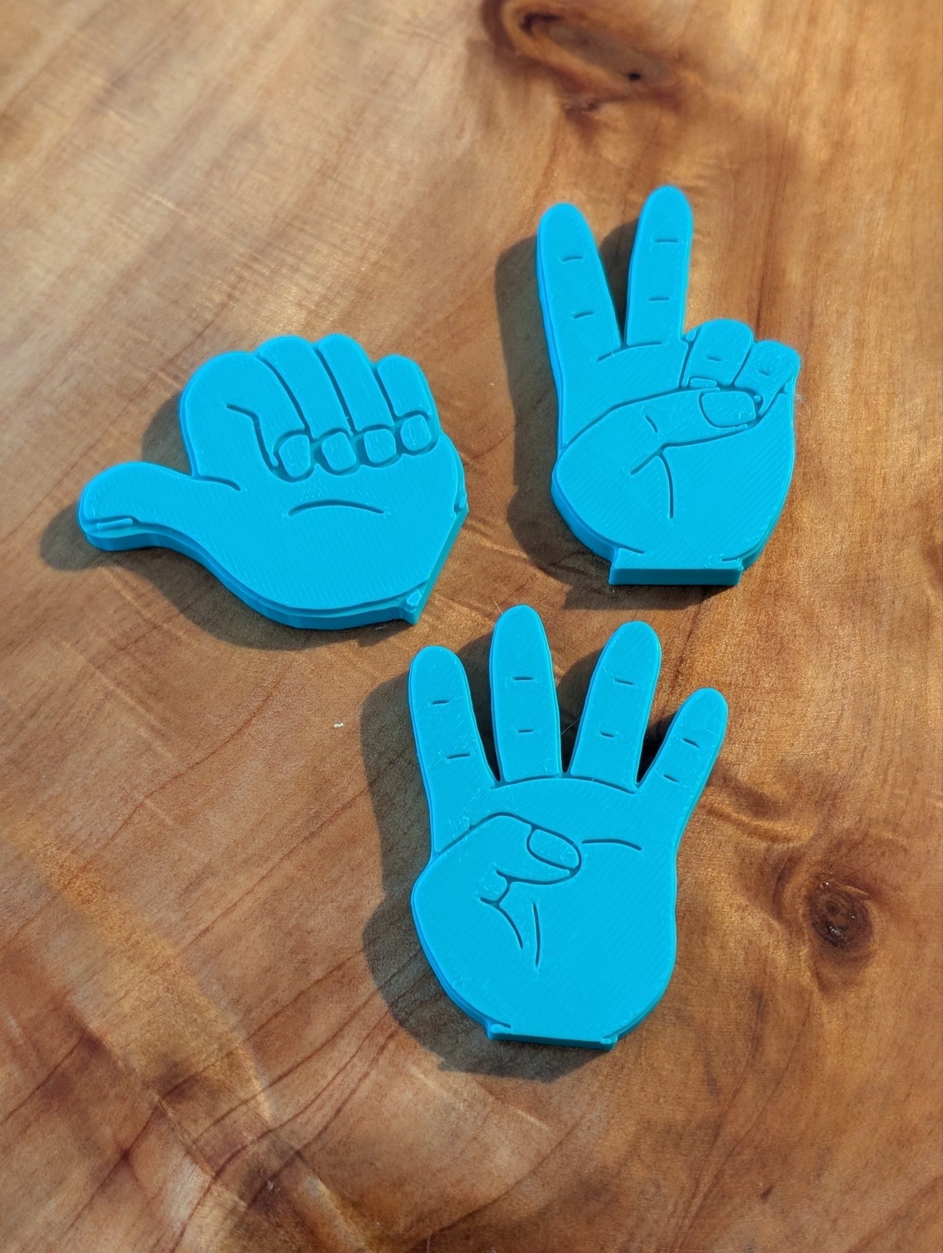 Counting Fingers - Turquoise image