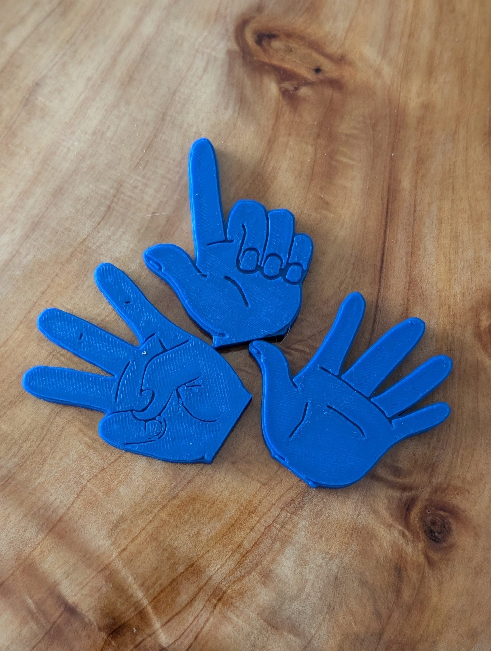 Counting Fingers - Dark Blue image