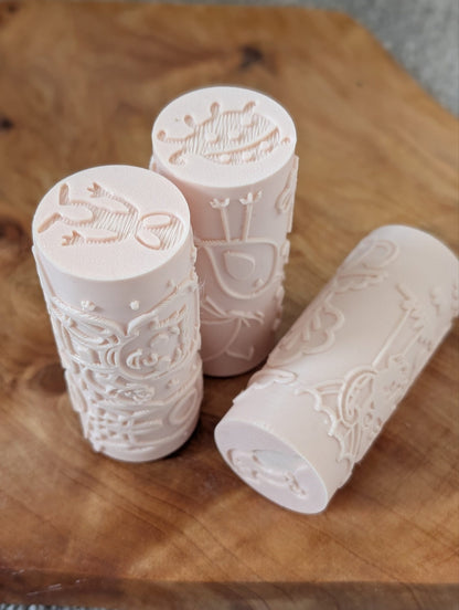 Play Dough Rollers - Beige image