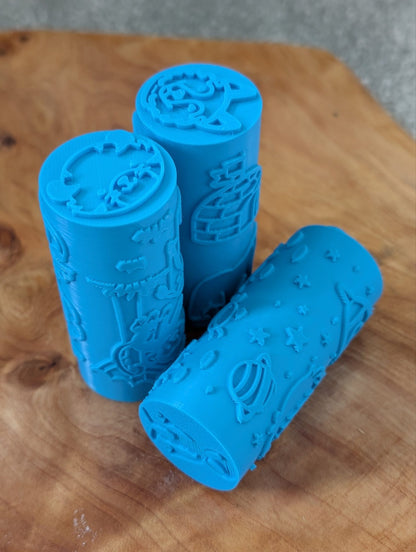 Play Dough Rollers - Light Blue image