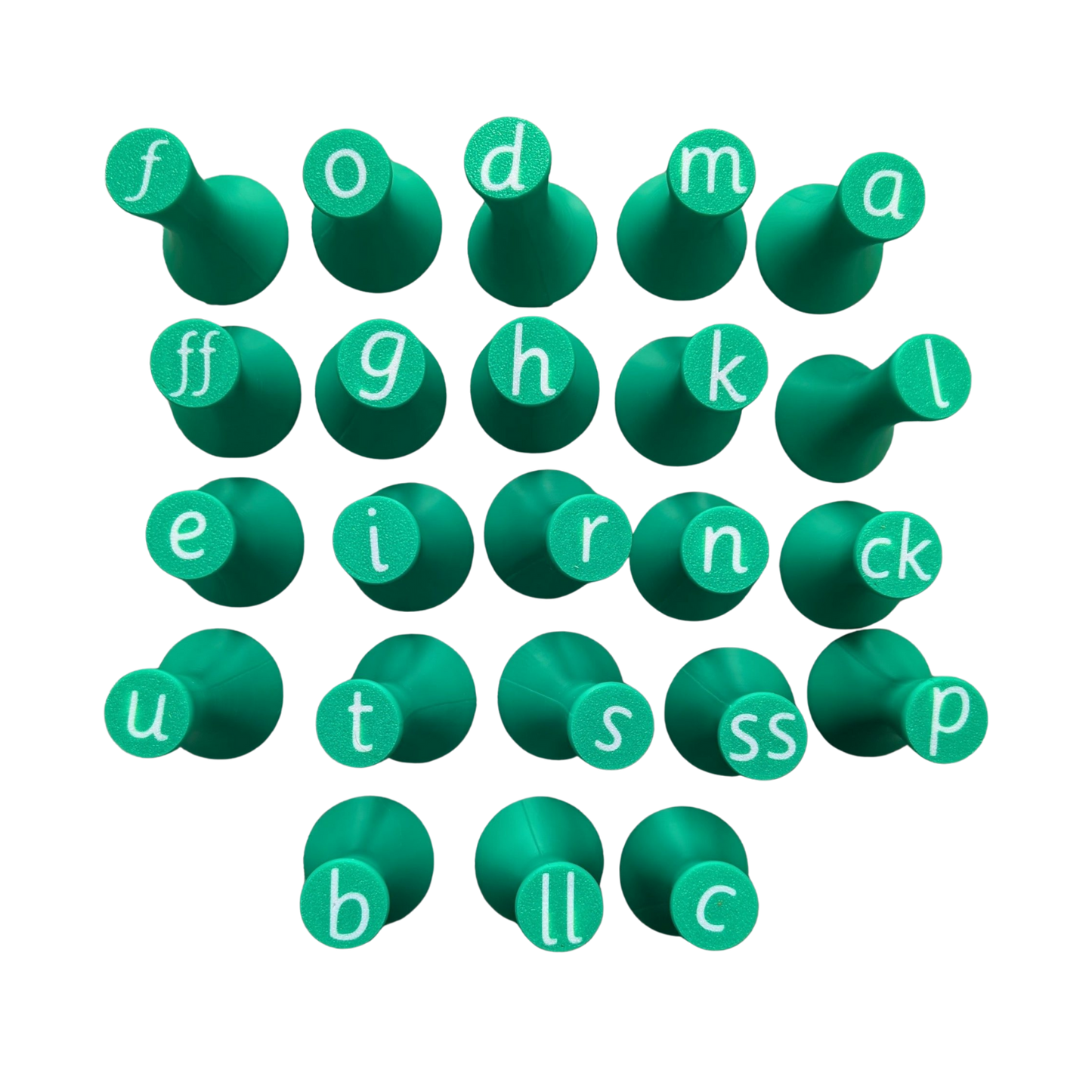Phase 2 Phonics Play Dough Stamps image 0