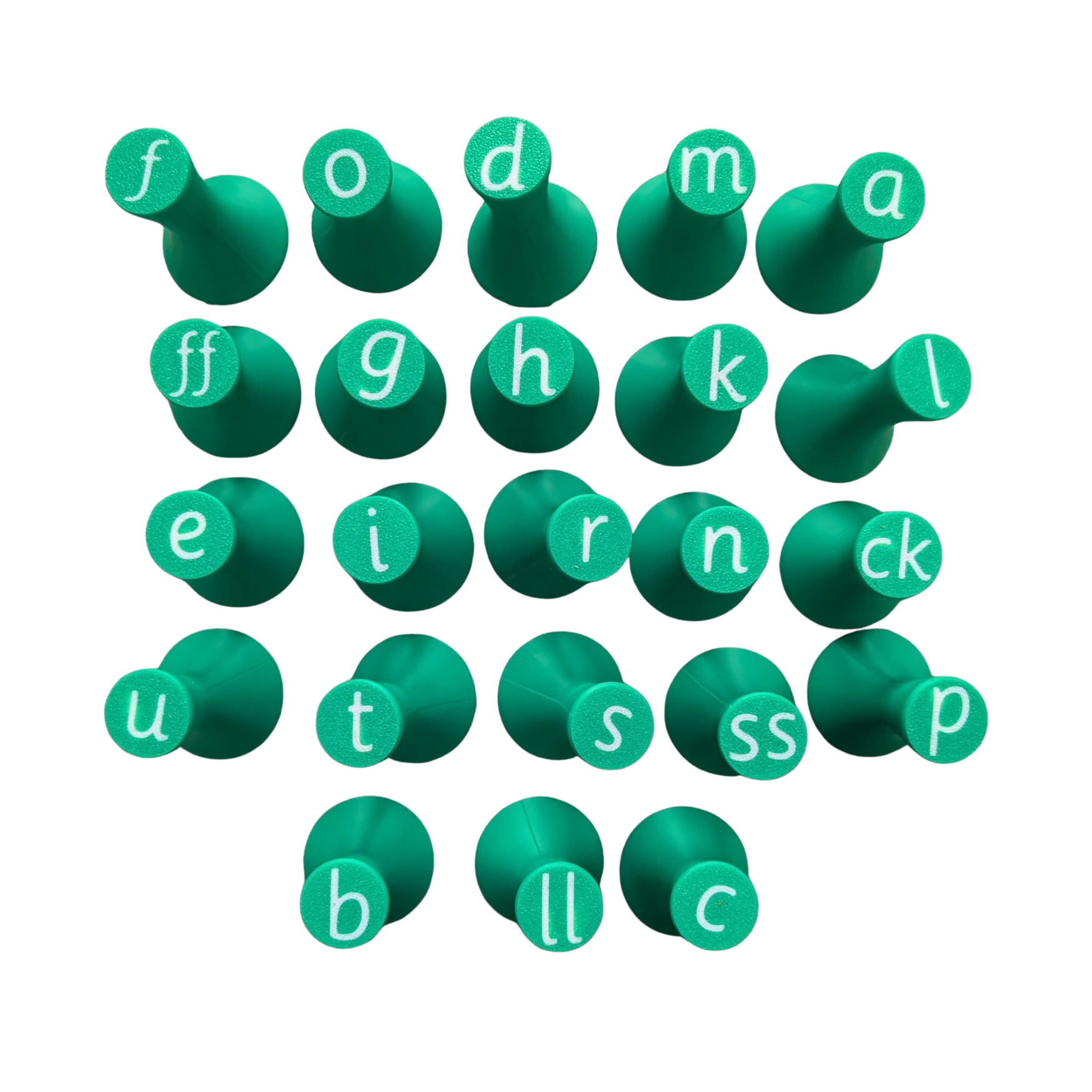 Phase 2 Phonics Play Dough Stamps image 0