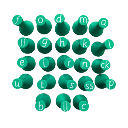 Phase 2 Phonics Play Dough Stamps image 0