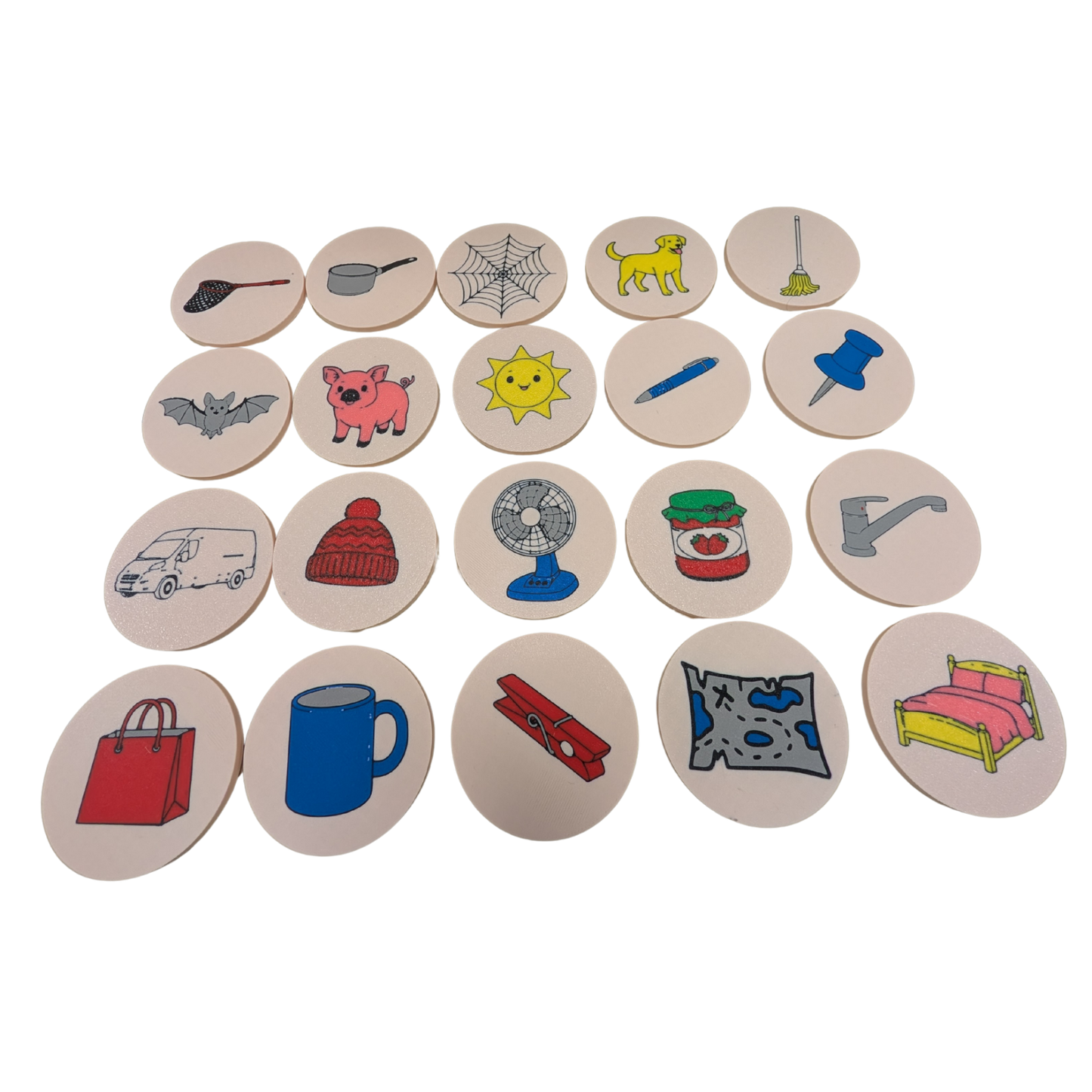 CVC tokens - 20 Round Discs image