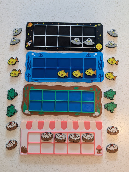 Themed ten frames