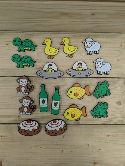 Nursery rhyme counters