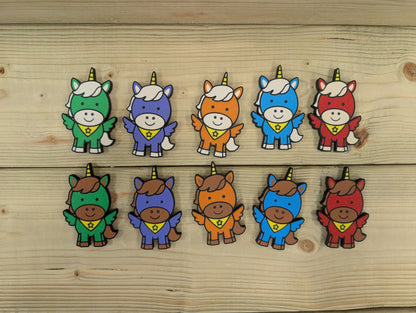 Ten Little Character Tokens